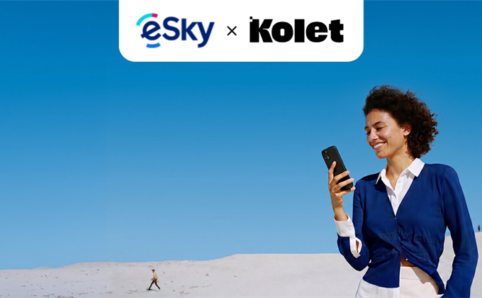 Darmowy internet za granicą po wylądowaniu: Odbierz bezpłatną kartę eSIM od eSky i Kolet