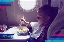 Dětské menu v letadle